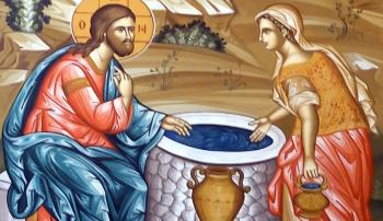 Gesù ha sete, la donna ancora più. La sete di Gesù serve a dissetare quella della donna.